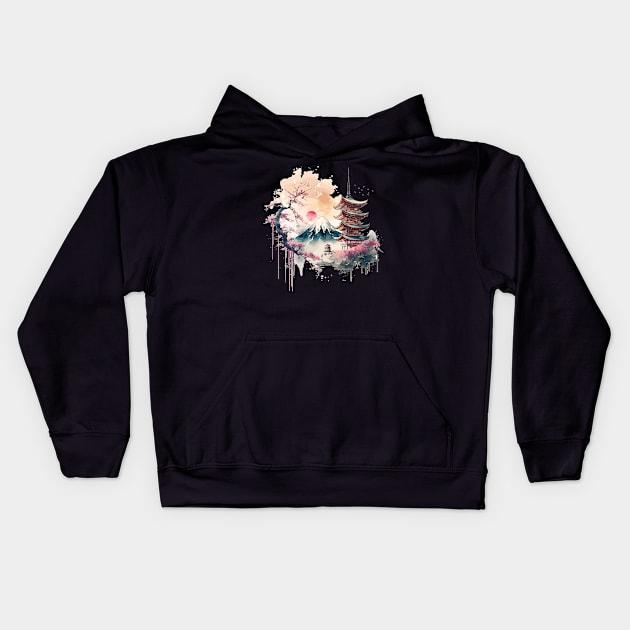 Japanese Kids Hoodie by MBNEWS